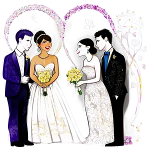 Wedding Doodle Png Yer PNG image