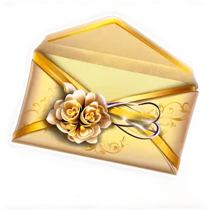 Wedding Envelope Png 05252024 PNG image