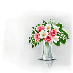 Wedding Flower Vase PNG 63