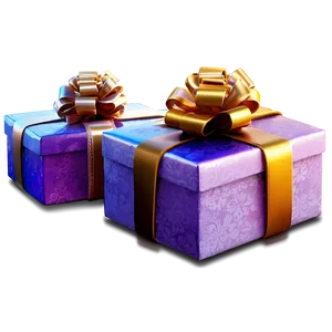 Wedding Gift Box PNG Uve