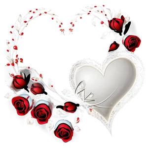 Wedding Heart Border Png 26 PNG image