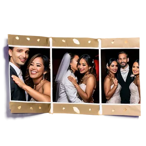 Wedding Moments Photo Strip Png 53 PNG image