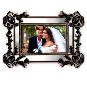 Wedding Photo Frame PNG 49
