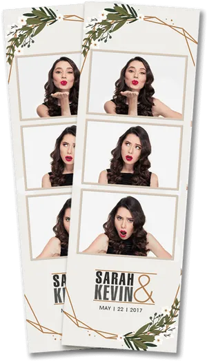 Wedding Photobooth Strips Sarah Kevin