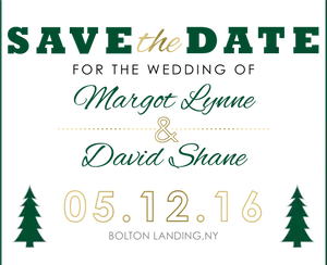 Wedding Savethe Date Announcement PNG image
