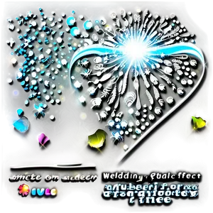 Wedding Sparkle Effect PNG Hdc70 PNG