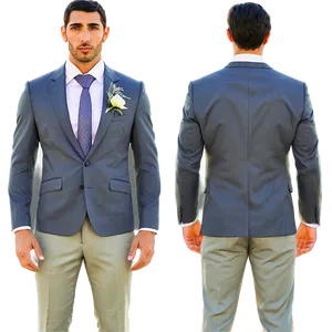Wedding Suit PNG 13
