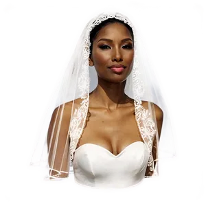 Wedding Veil C PNG image