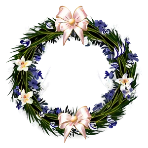 Wedding Wreath Illustration Png 05242024 PNG image