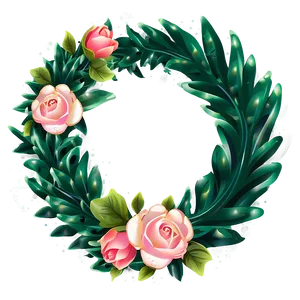Wedding Wreath Illustration Png Gih90 PNG image