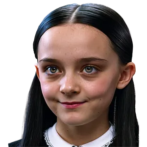 Wednesday Addams Smirk Png 05232024 PNG image