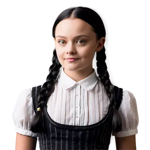 Wednesday Addams Smirk Png 83 PNG image