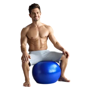 Weighted Yoga Ball PNG 55