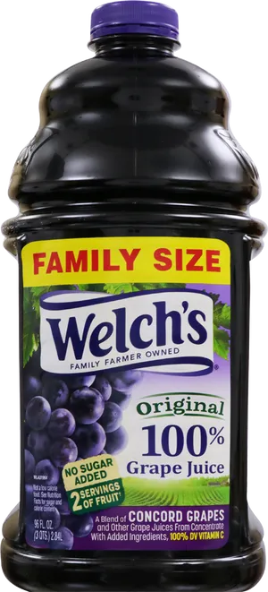 Welchs Family Size Grape Juice Bottle