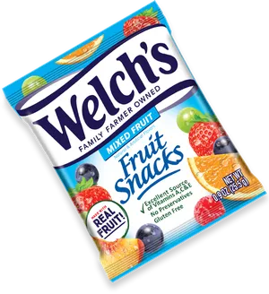 Welchs Fruit Snacks Package PNG image