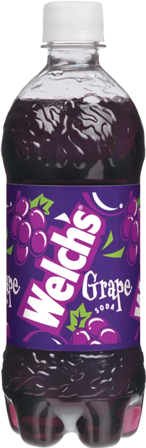 Welchs Grape Soda Bottle