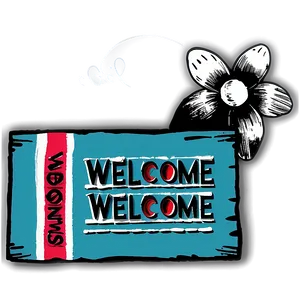 Welcome Handwriting Png Kpt PNG image