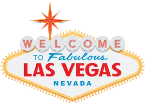 Welcometo Fabulous Las Vegas Sign PNG image