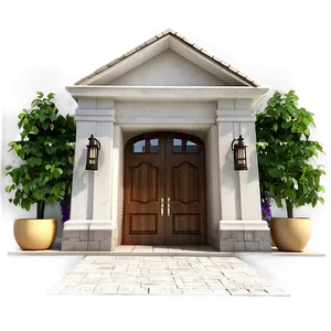 Welcoming Home Entrance PNG Als42
