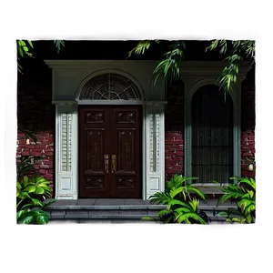 Welcoming Mansion Entrance PNG 81 PNG