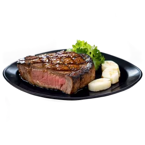 Well-done Steak Meal Png Atx30 PNG image