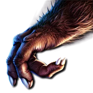 Werewolf Claws Art Png Mxt PNG image