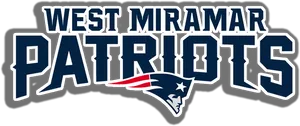 West Miramar Patriots Logo PNG image