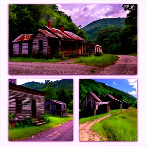 West Virginia Ghost Towns PNG Smi