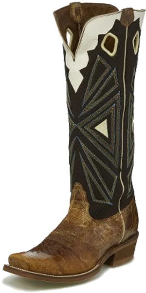 Western Cowboy Boot Design PNG image