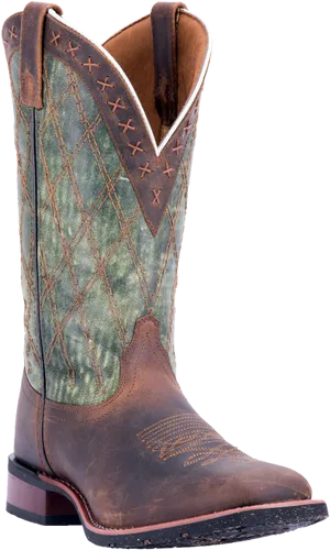 Western Cowboy Boot Design PNG image