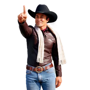 Western Cowboy PNG Sro