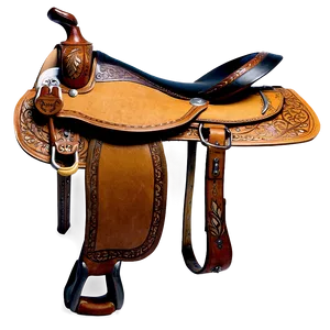 Western Saddle Png 06292024 PNG image