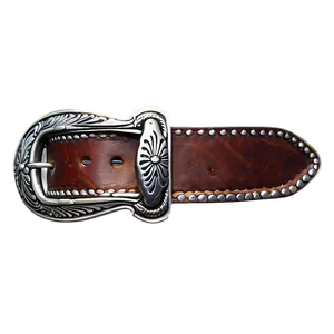 Western Style Belt Buckle PNG Srs PNG