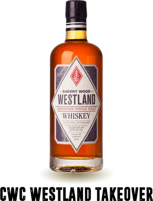 Westland American Single Malt Whiskey PNG image