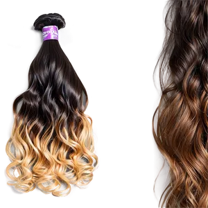 Wet And Wavy Hair Bundles PNG 52 PNG
