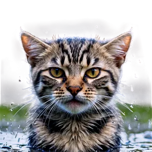 Wet Cat Meme PNG 32 PNG