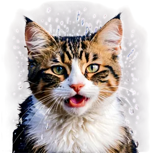 Wet Cat Meme Png 66 PNG image