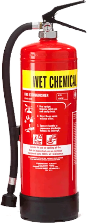 Wet Chemical Fire Extinguisher PNG image