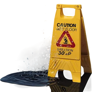 Wet Floor Caution Png 05252024 PNG image