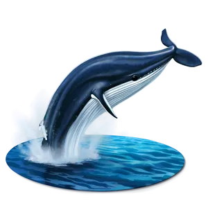 Whale In Ocean Png 05232024 PNG image