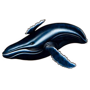 Whale Silhouette Png 05232024 PNG image