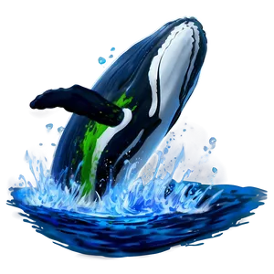 Whale Splash Png 86 PNG image