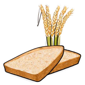 Wheat And Bread Png 37 PNG image