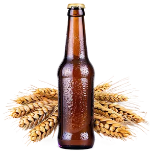 Wheat Beer Glass PNG 38