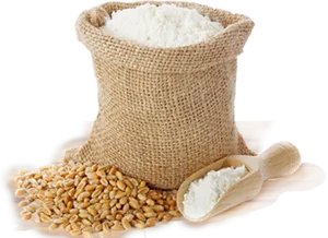 Wheatand Flour Burlap Sack PNG