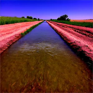 Wheatland Wyoming Irrigation Canal PNG Djs56 PNG