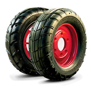 Wheelbarrow Tires PNG 06122024 PNG