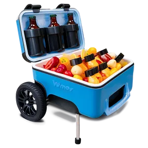 Wheeled Ice Cooler PNG Enr