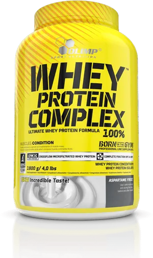 Whey Protein Complex Container PNG image