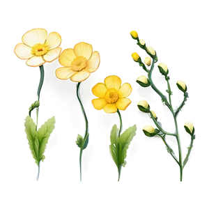 Whimsical Buttercup PNG 9 PNG